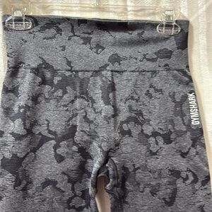Gymshark Gray Athletic Shorts Modern Camo Design